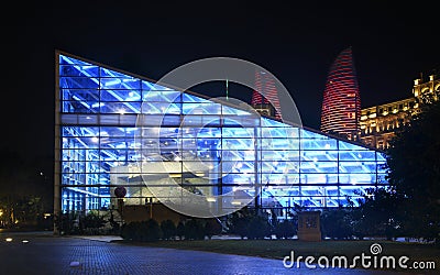 â€œIcheri Sheherâ€ metro station in Baku. Azerbaijan Stock Photo